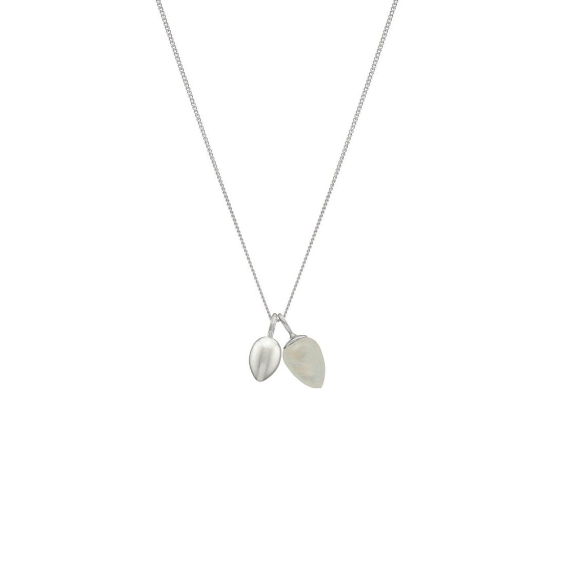 Relic Droplet Charm Necklace