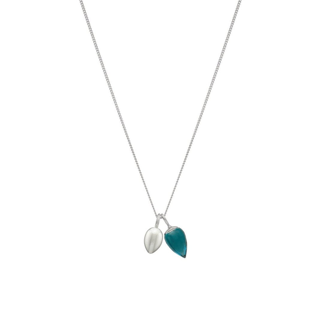 Relic Droplet Charm Necklace