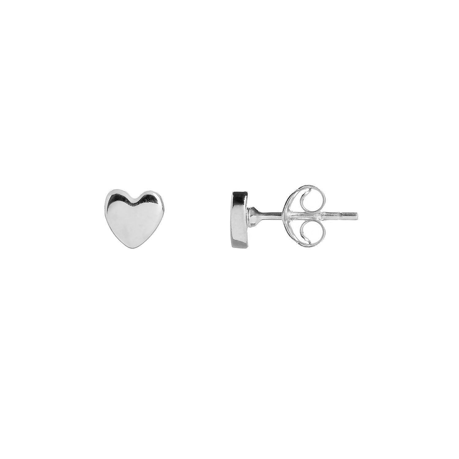 For Always Heart Studs