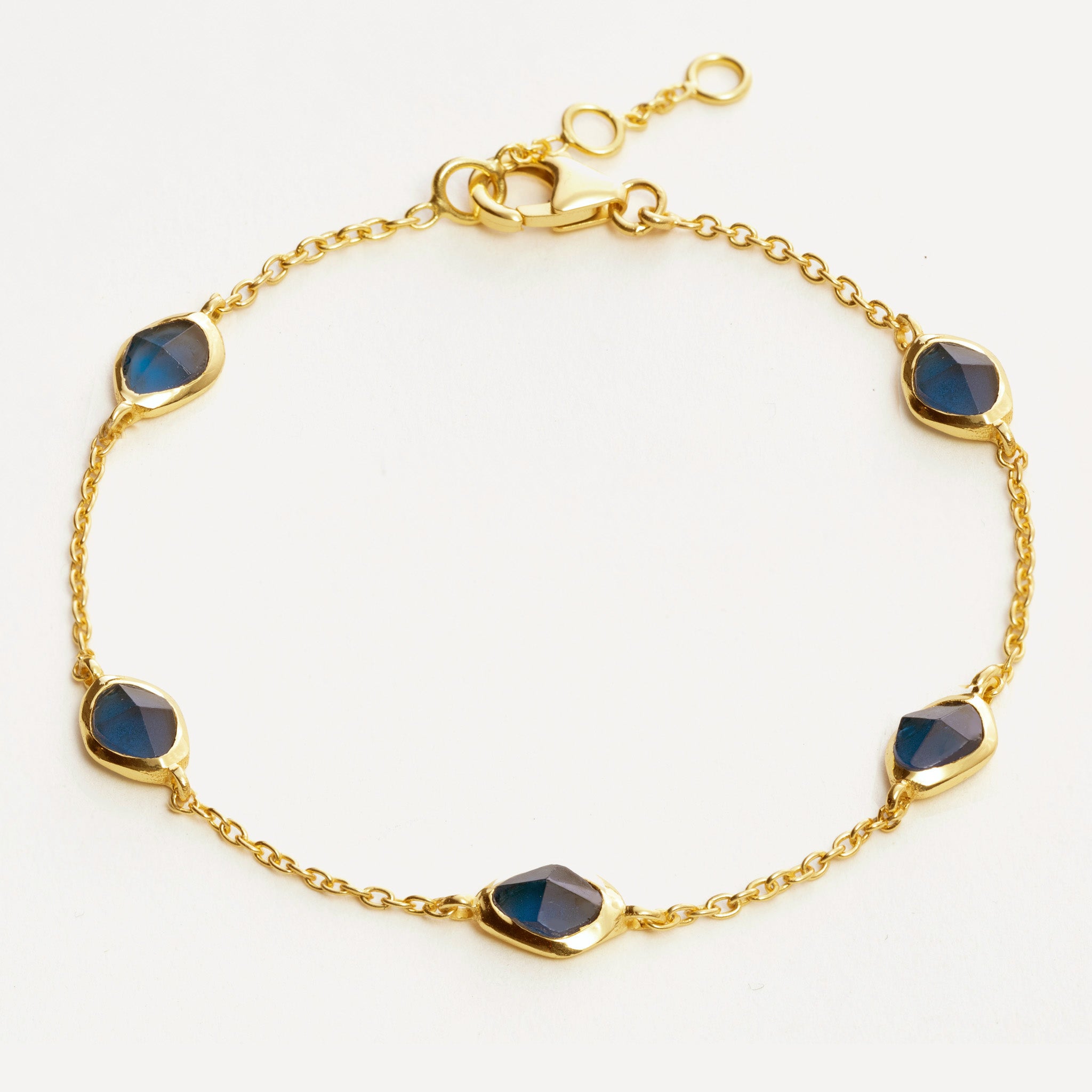 Stepping Stone Bracelet in Iolite
