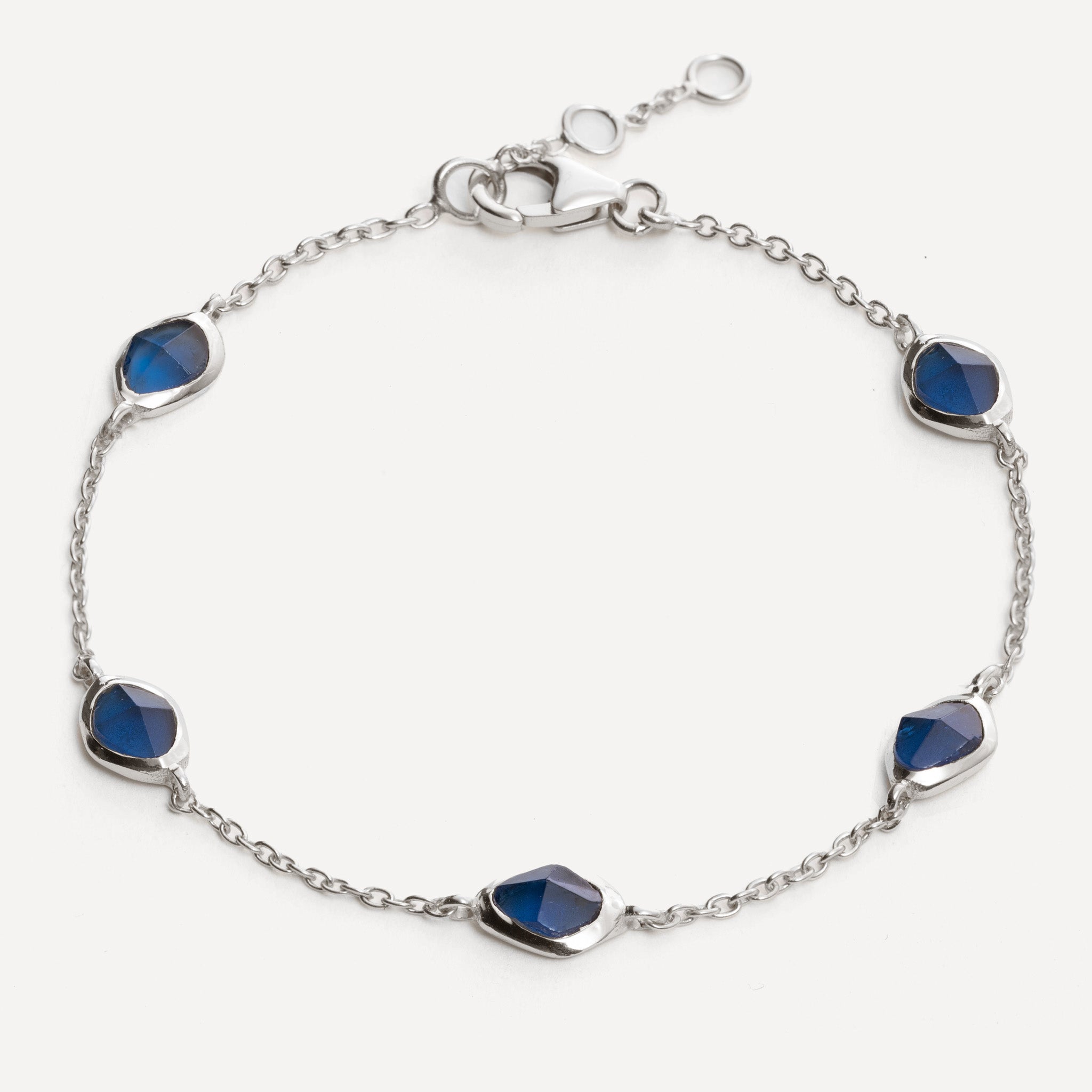 Stepping Stone Bracelet in Iolite