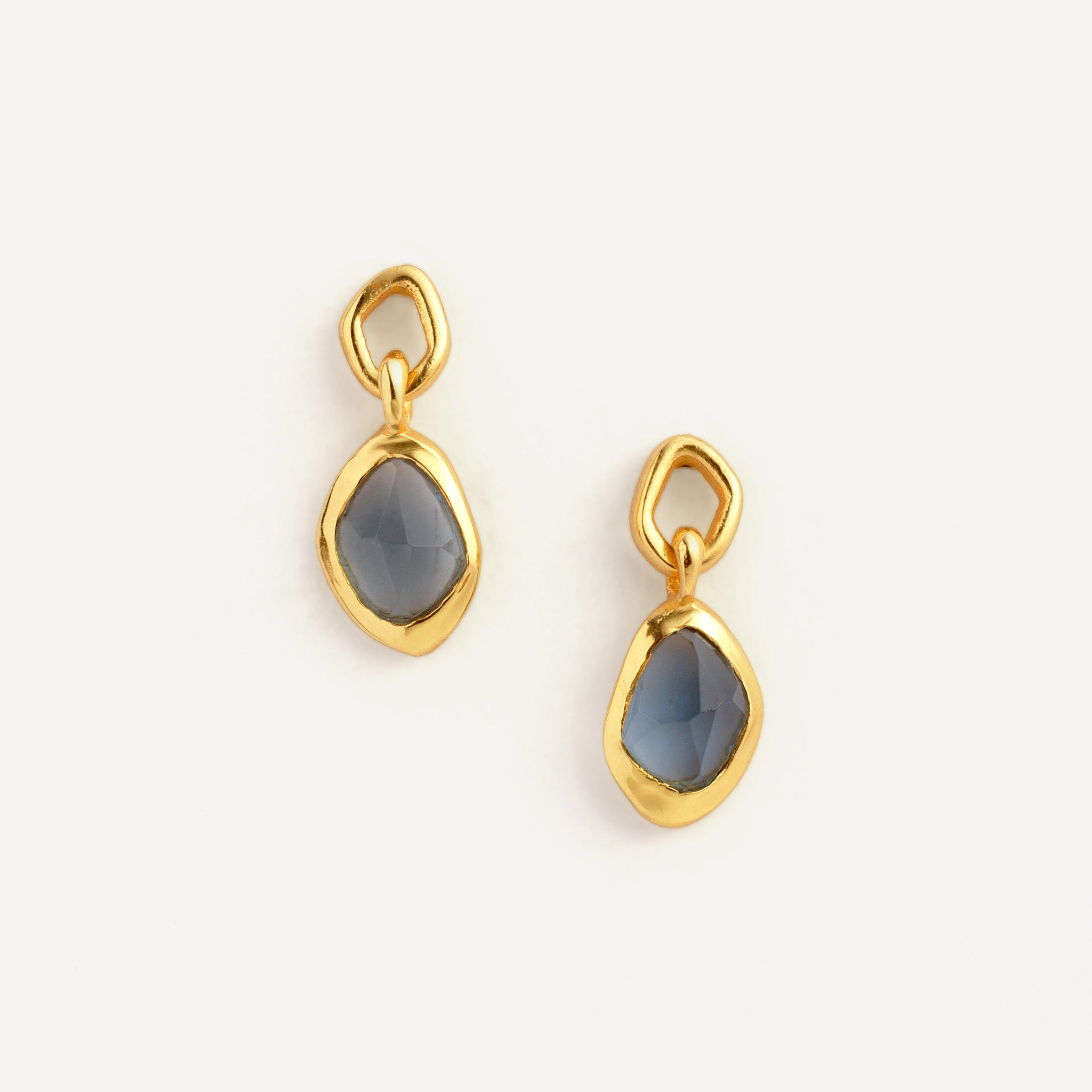 Dapple Earrings with Iolite