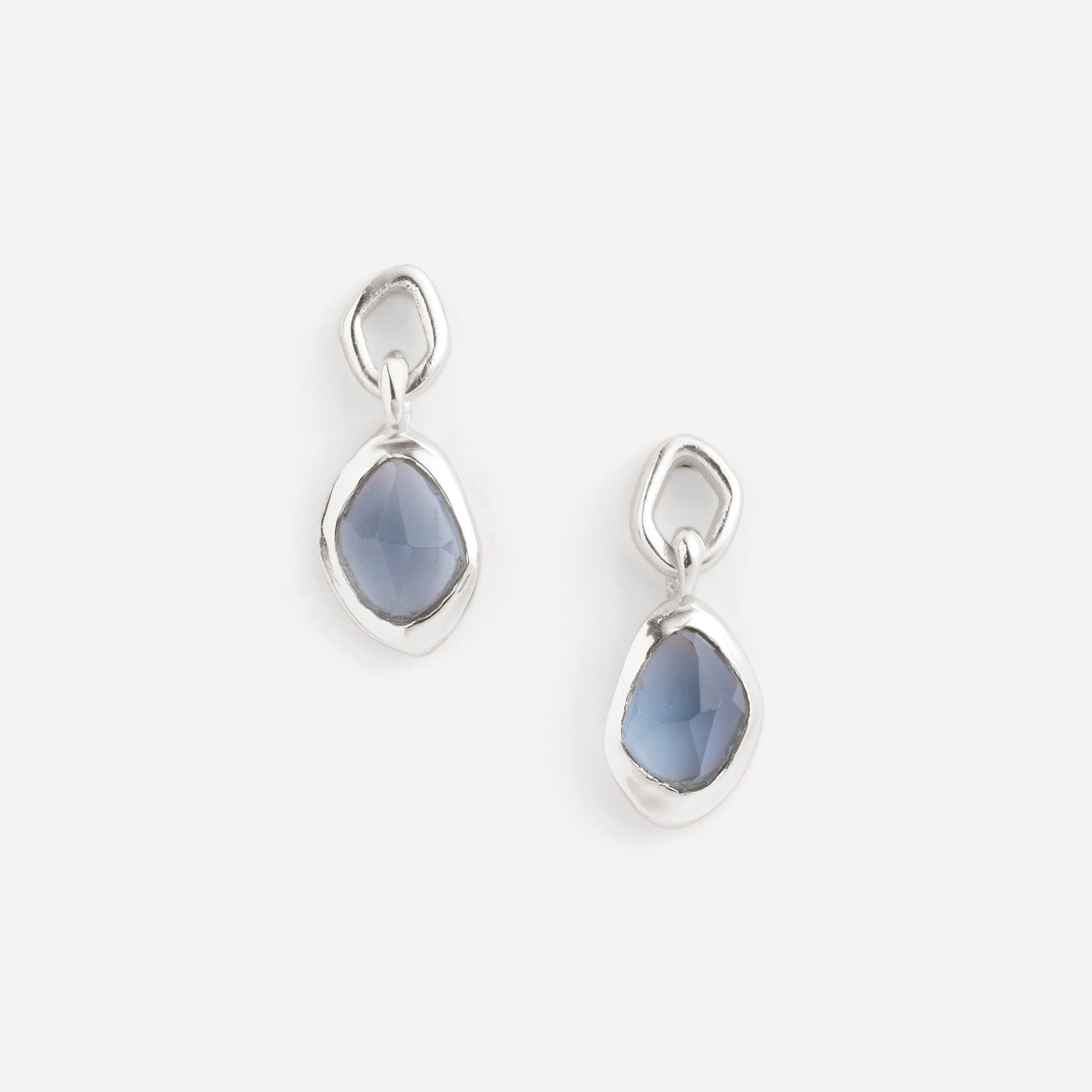 Dapple Earrings with Iolite