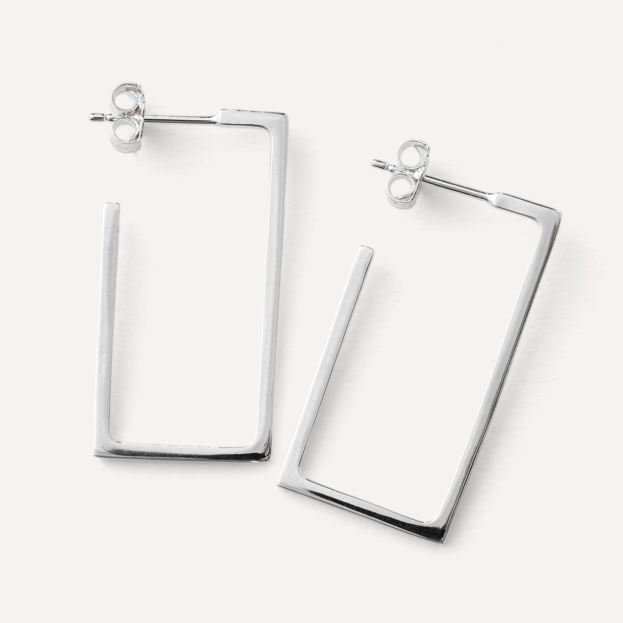 Manhattan Large Deco Hoops