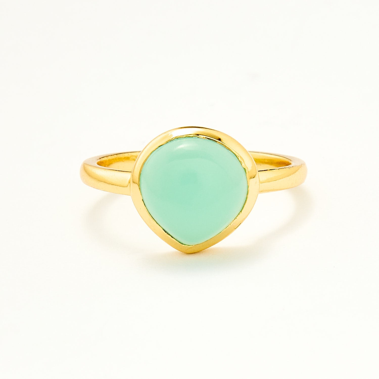 Maldives Ring - Aqua, Gold