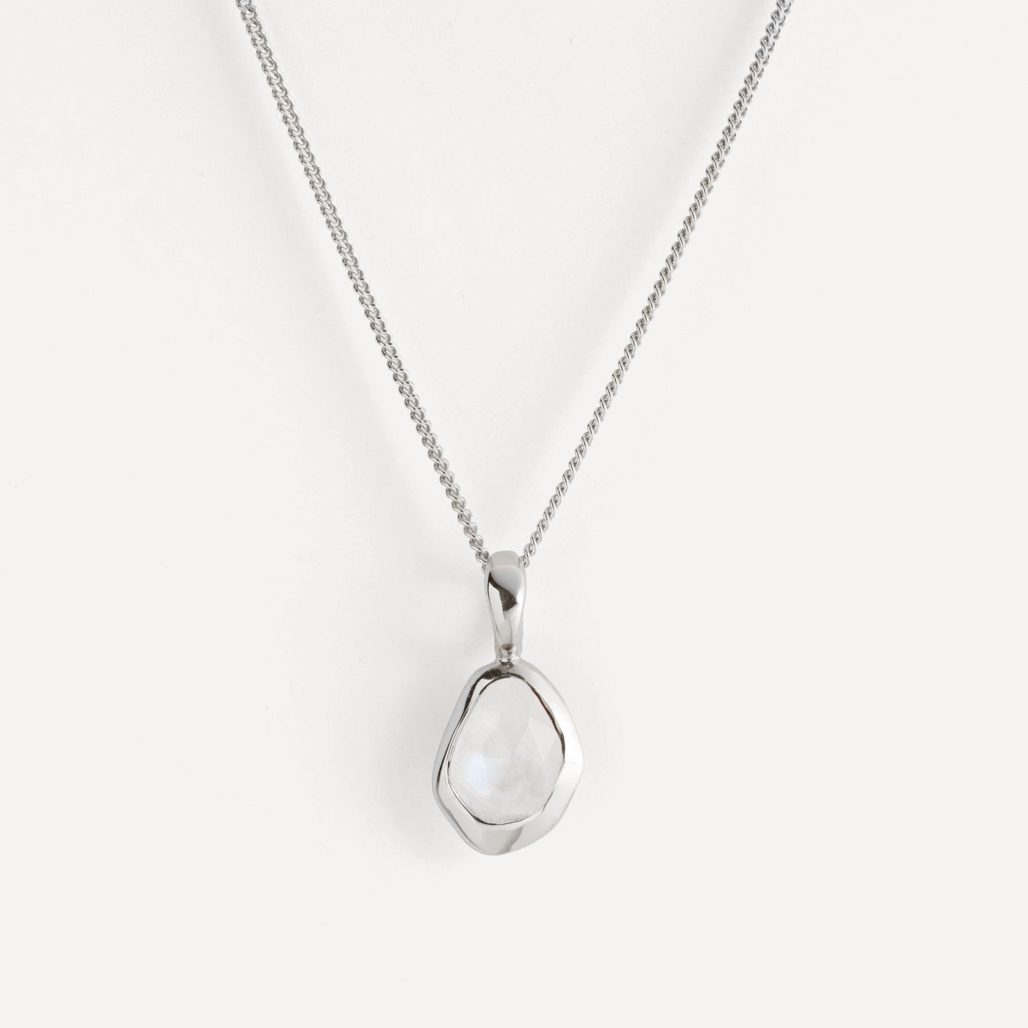 Stepping Stone Pendant Necklace
