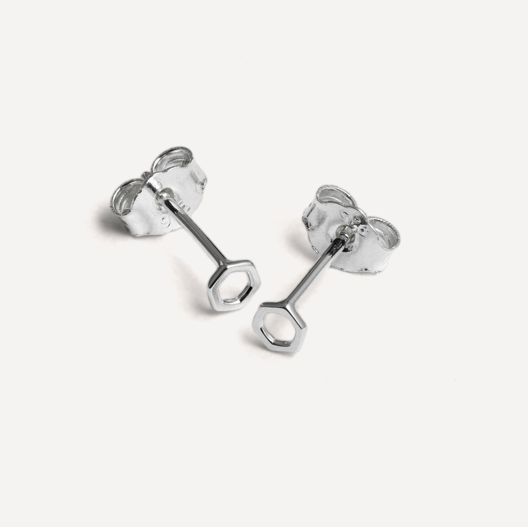 Icon Hexagon Studs