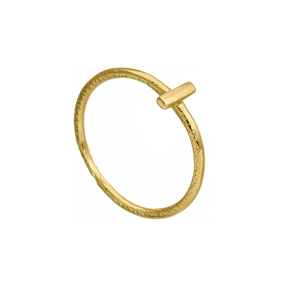 Icon 9ct Bar Ring
