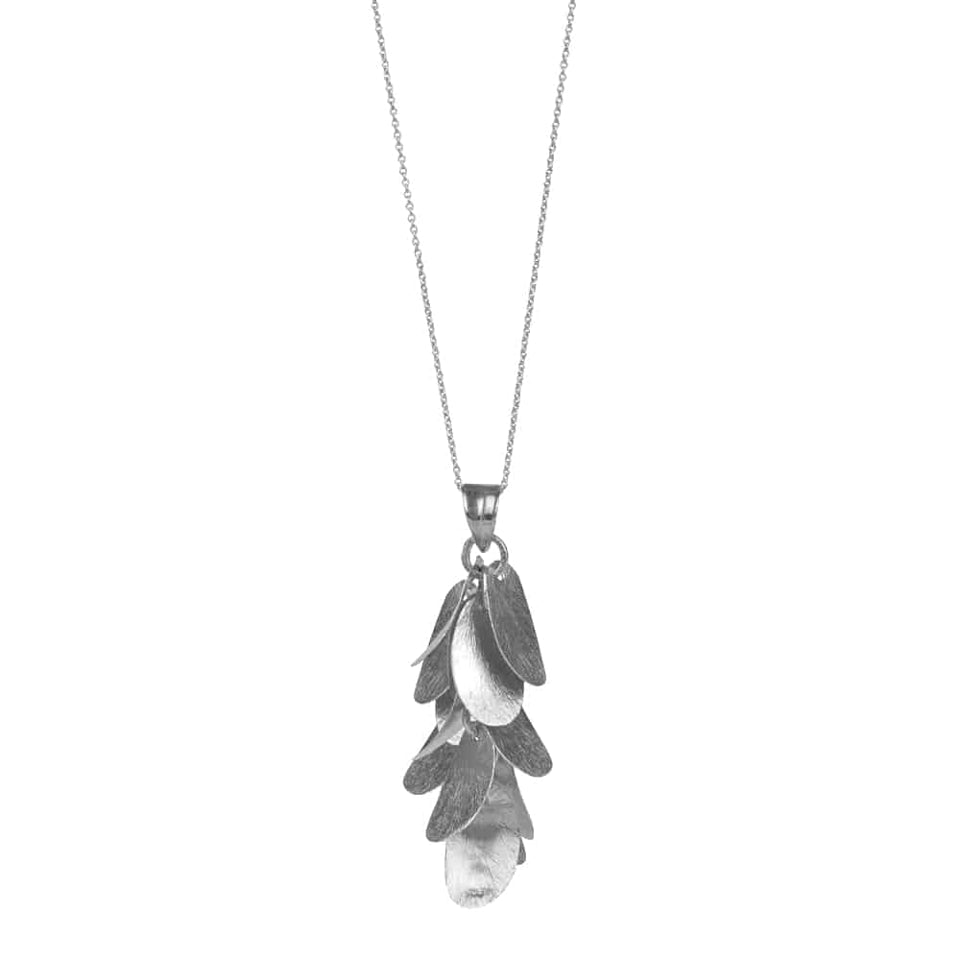 Petal Drop Long Pendant