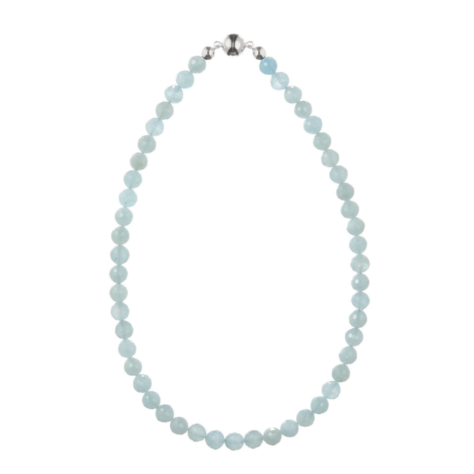 Aquamarine Gemstone Necklace