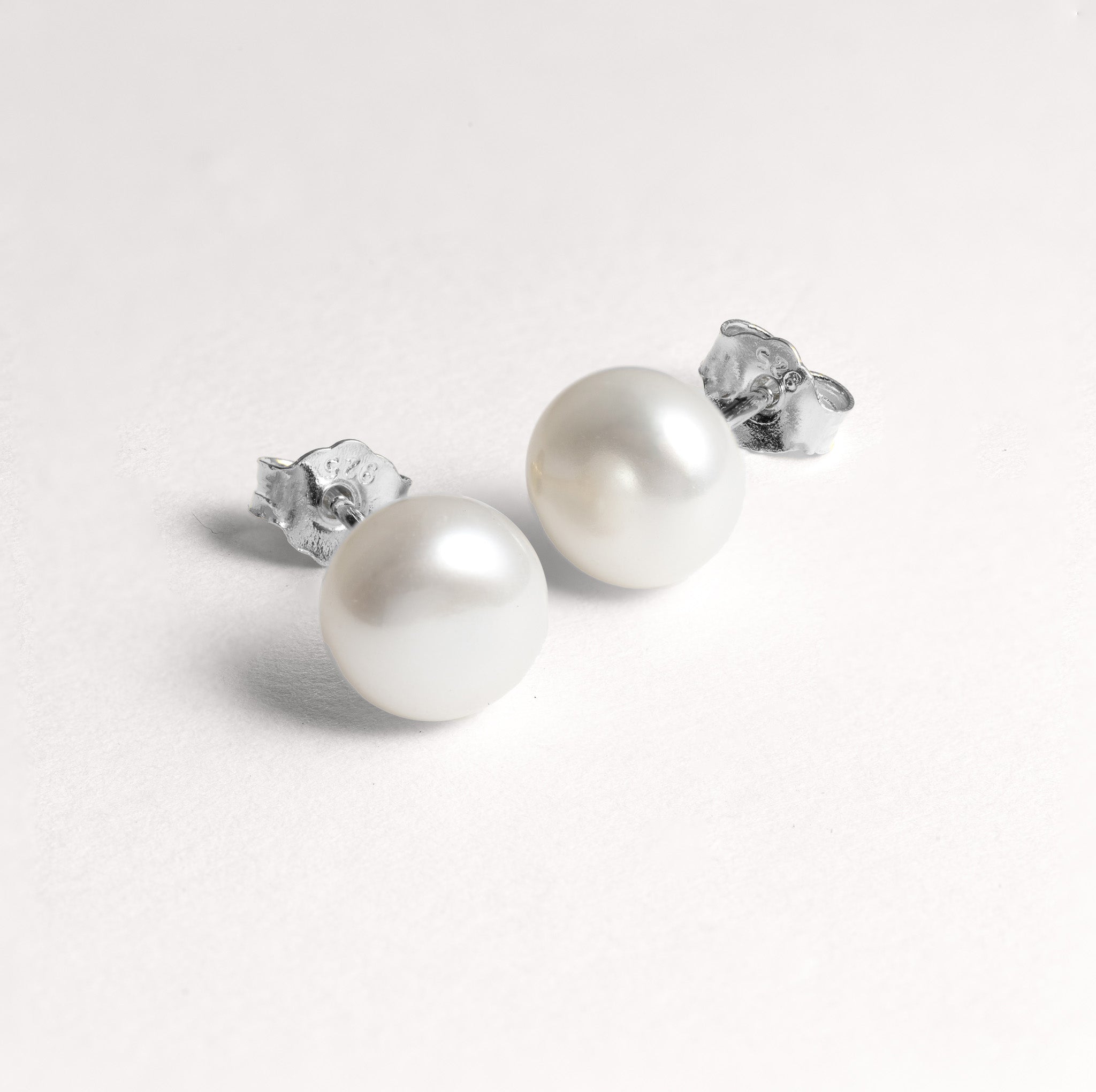 Vivien White Studs