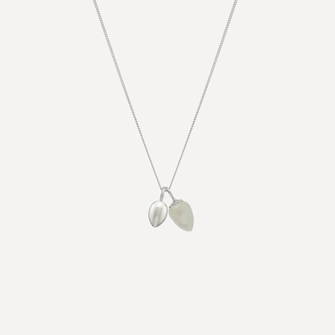 Relic Droplet Charm Necklace