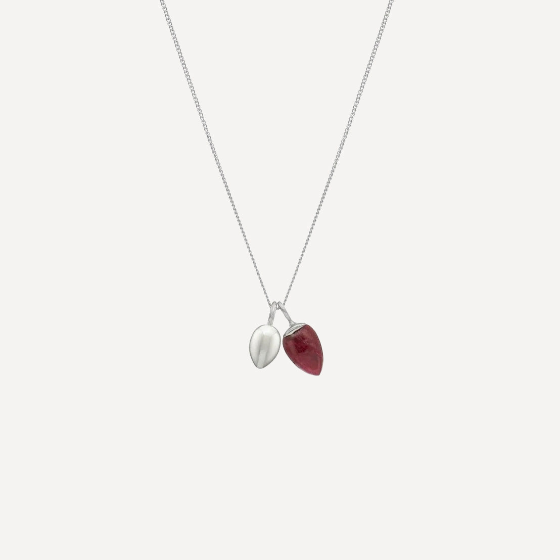 Relic Droplet Charm Necklace