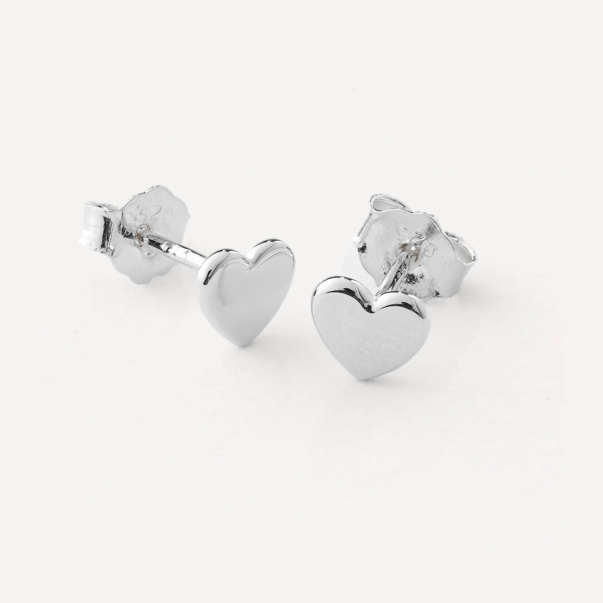 For Always Heart Studs