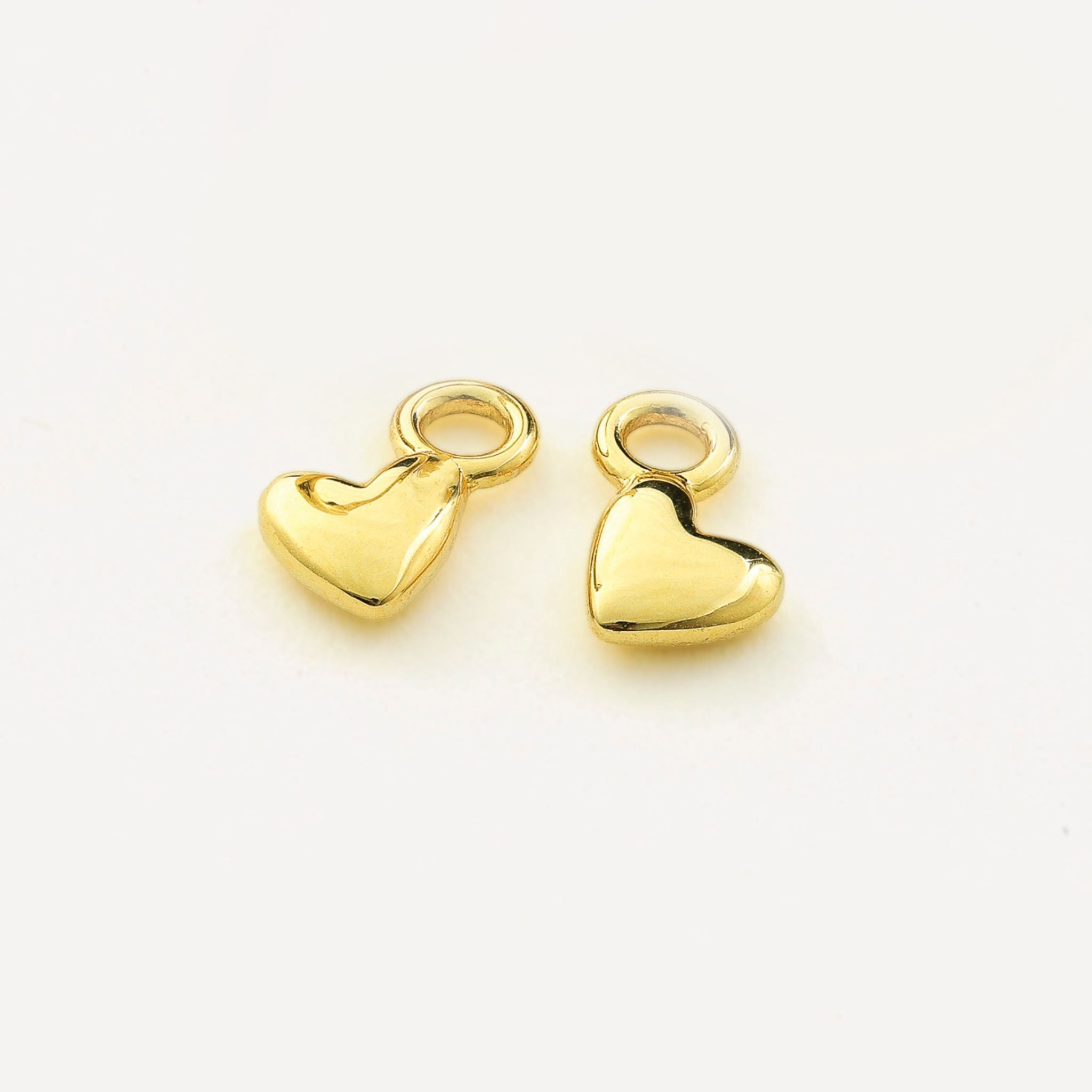 Heart Huggie Charms