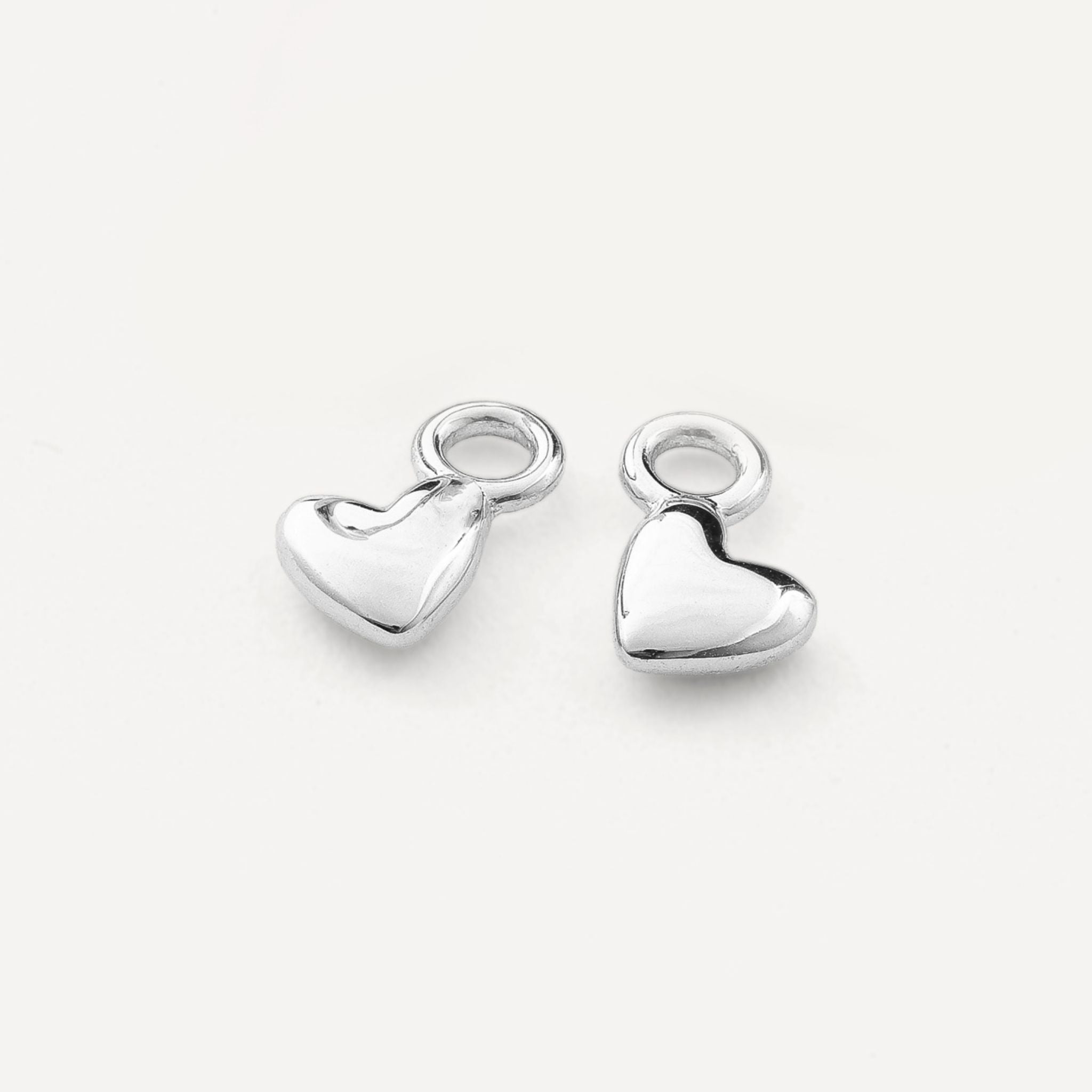 Heart Huggie Charms