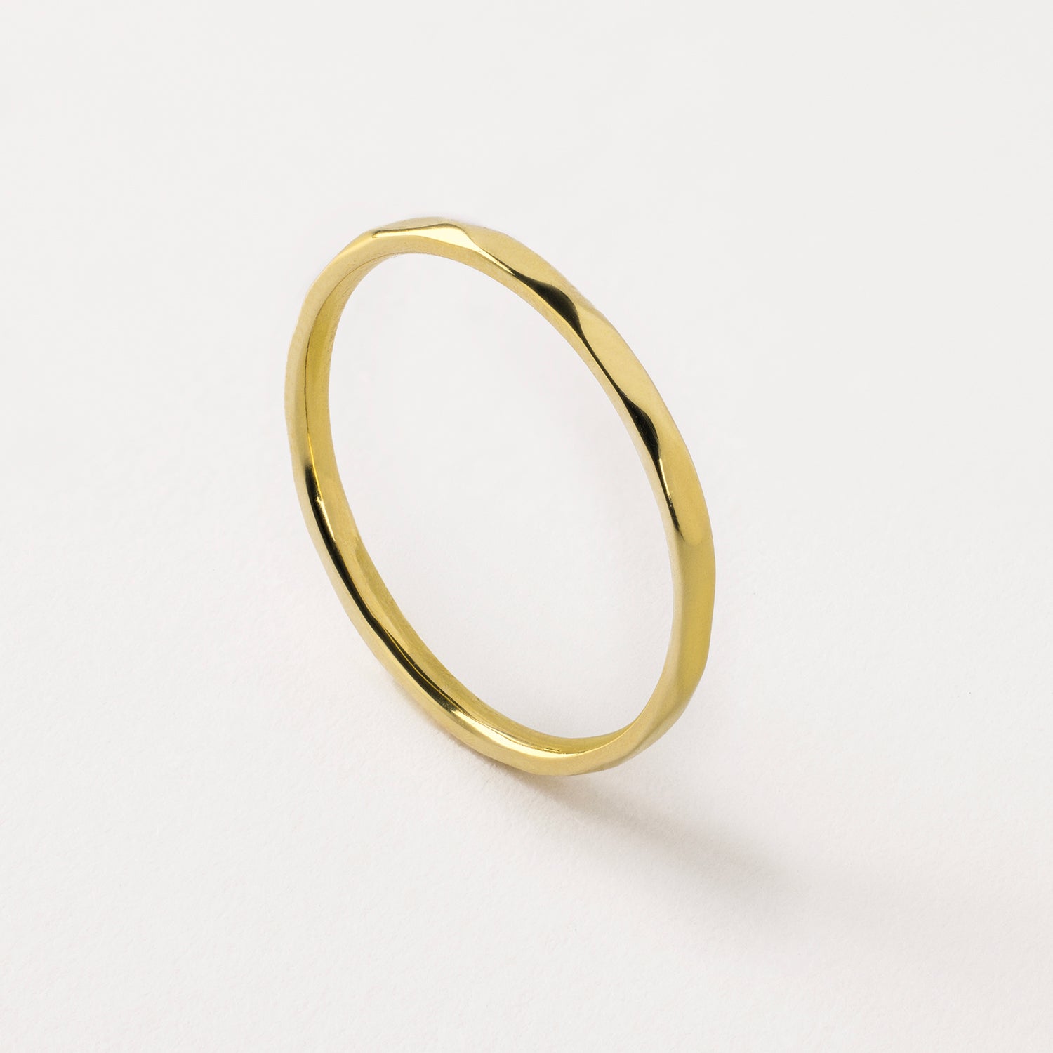 Nova Faceted Band Ring