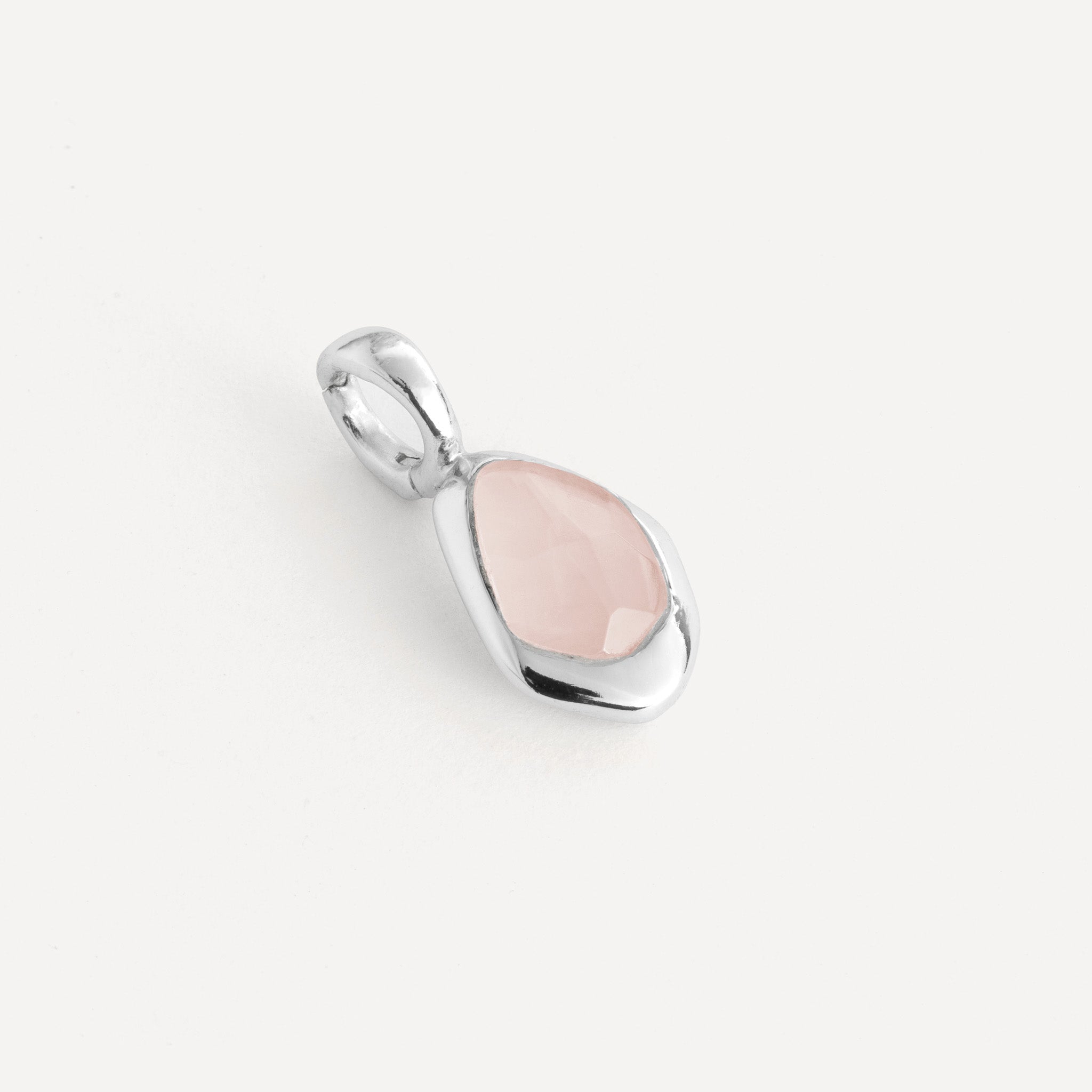 Charm features a sparkling, handcut natural gemstone and is crafted from sterling silver or 18ct gold vermeil.
