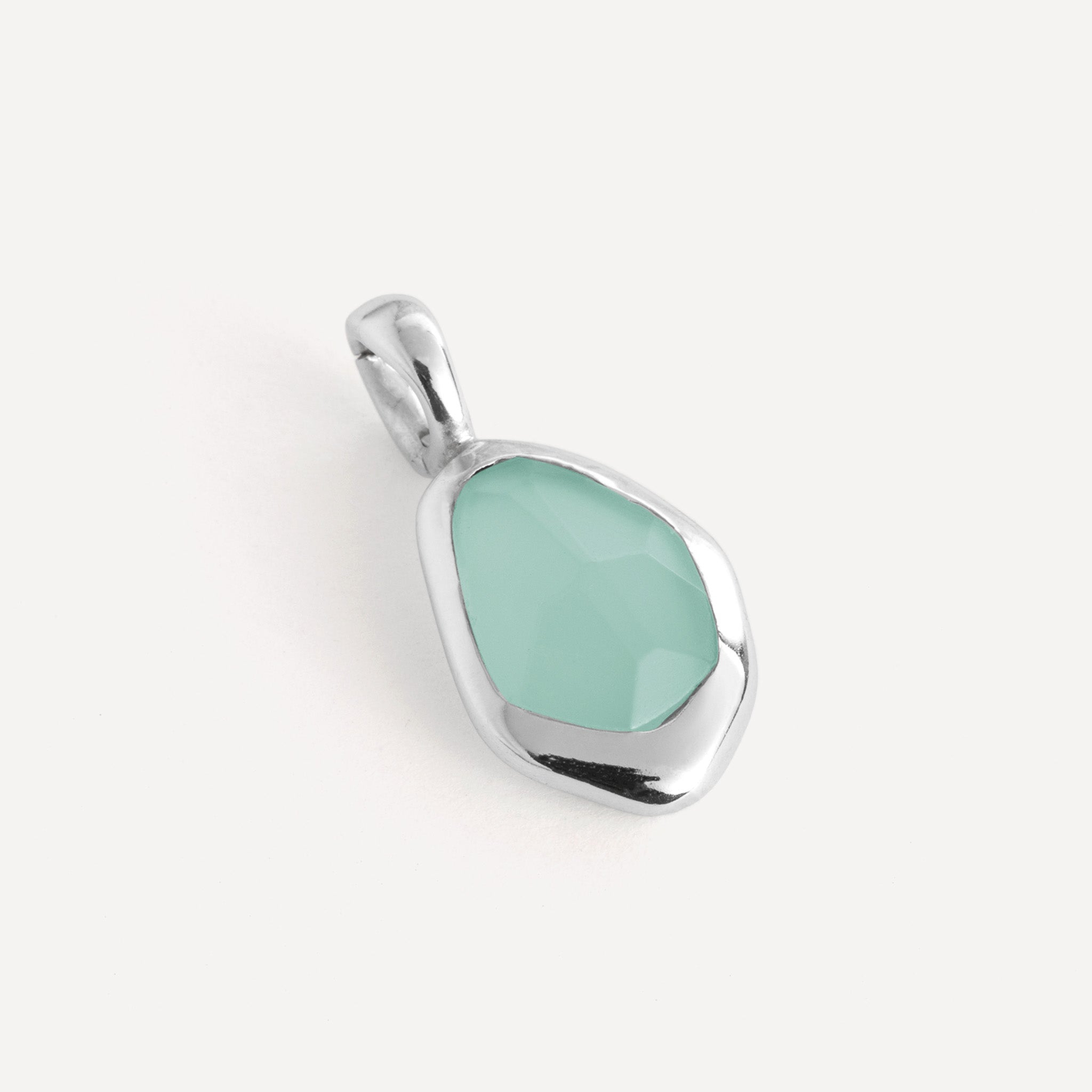 Charm features a sparkling, handcut natural gemstone and is crafted from sterling silver or 18ct gold vermeil.