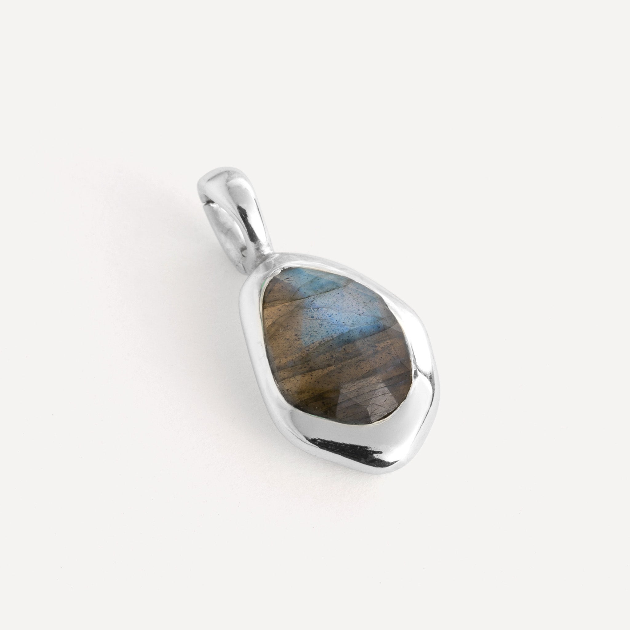 Charm features a sparkling, handcut natural gemstone and is crafted from sterling silver or 18ct gold vermeil.