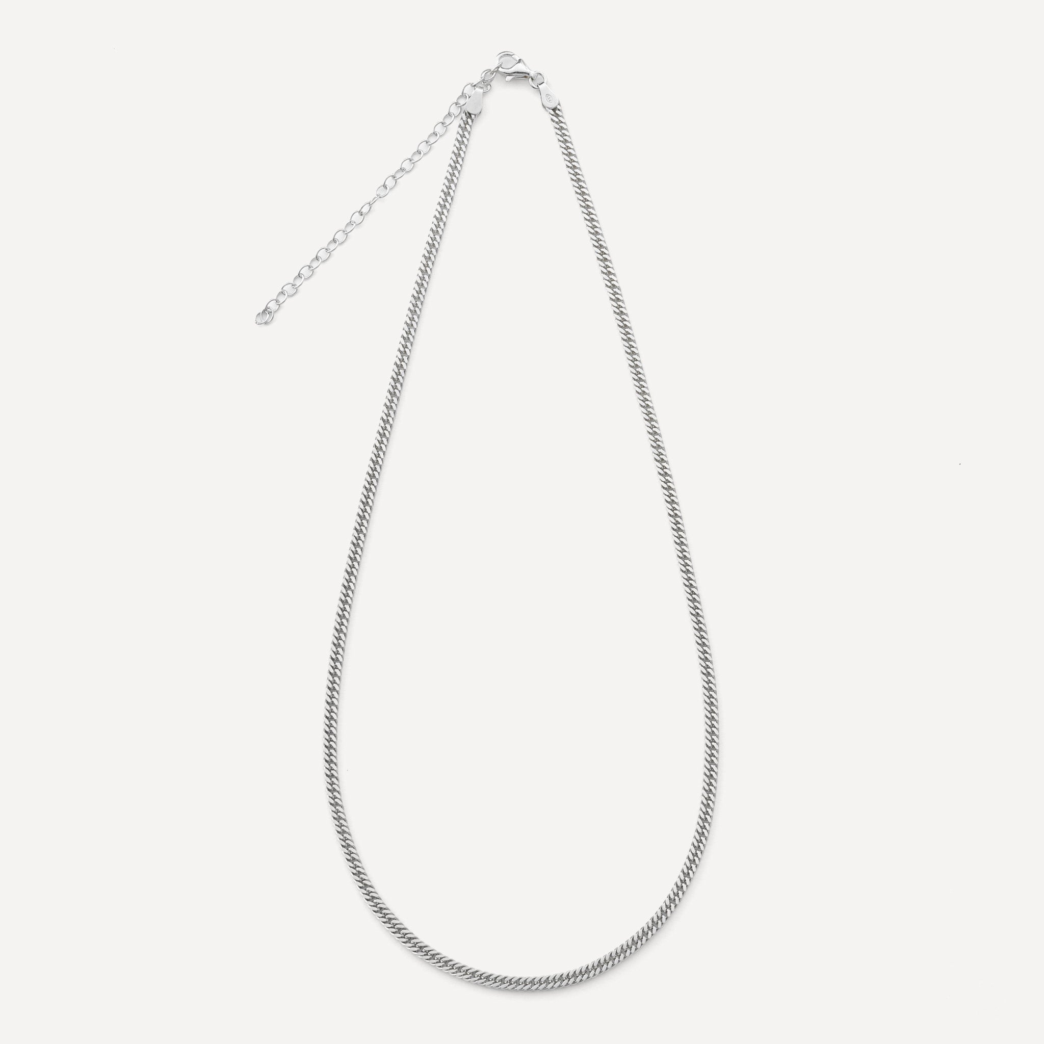 Heavy Curb Chain Necklace