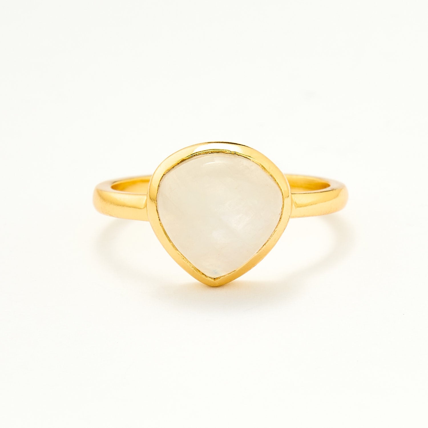 Maldives Ring - Moonstone, Gold 