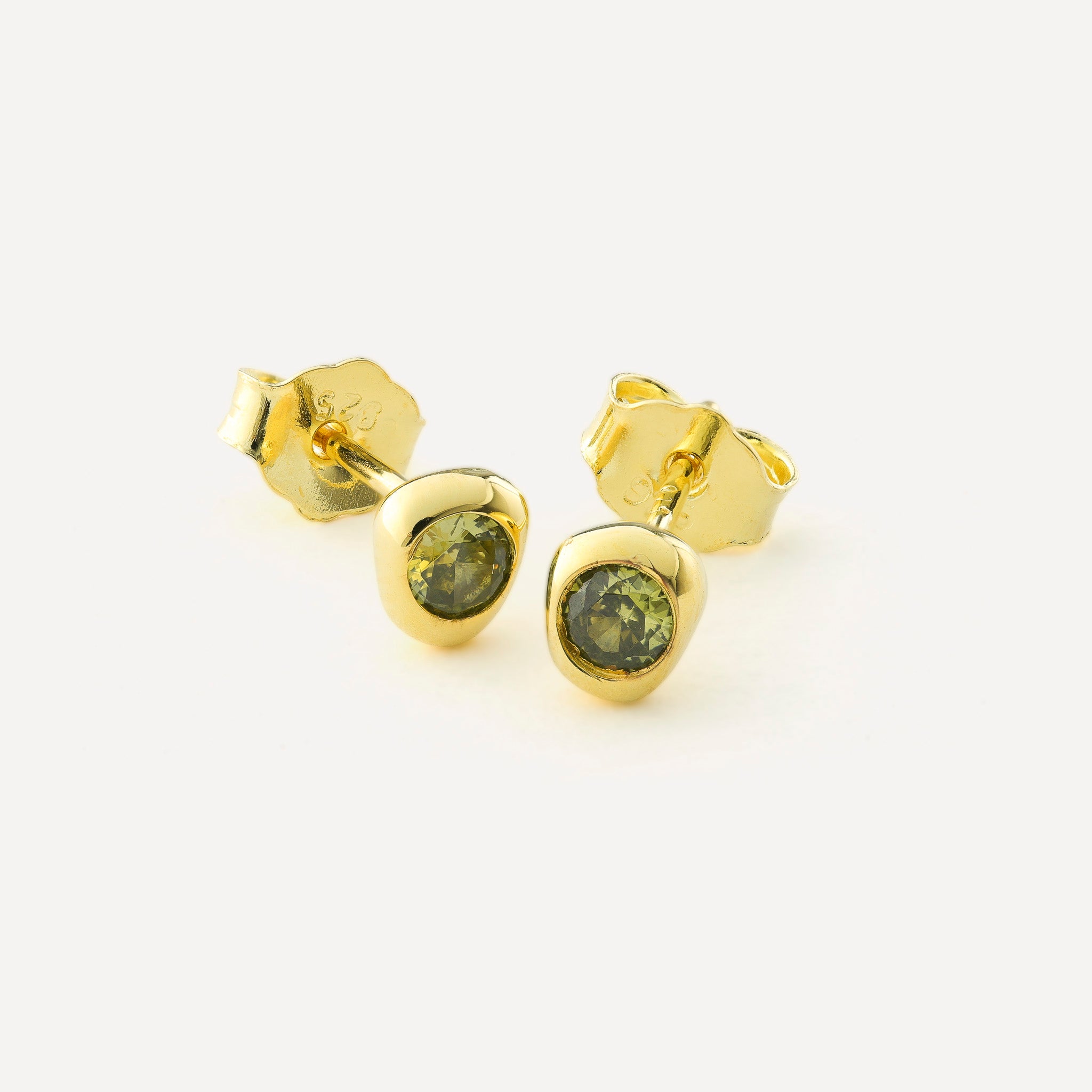 Mini Birthstone Studs
