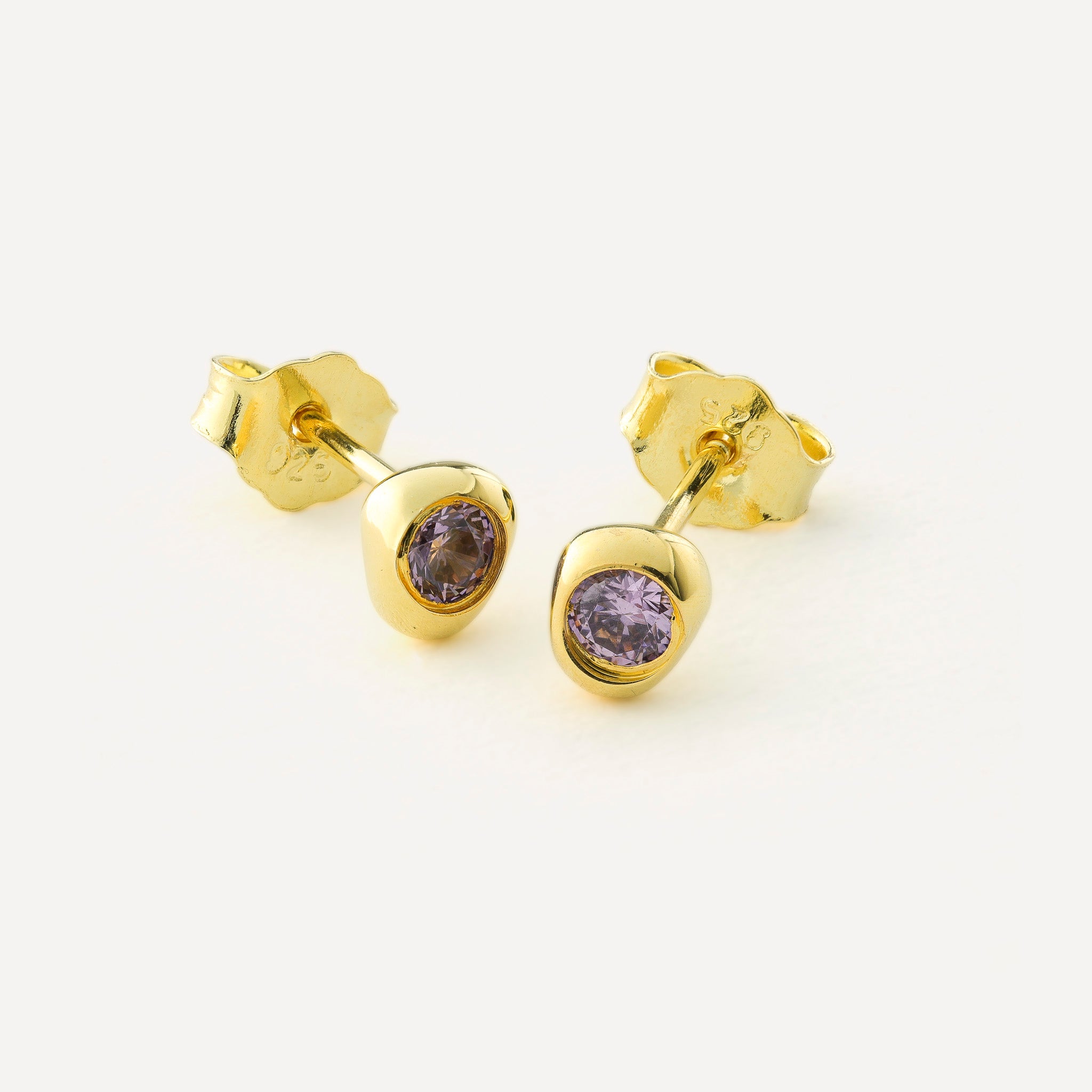 Mini Birthstone Studs