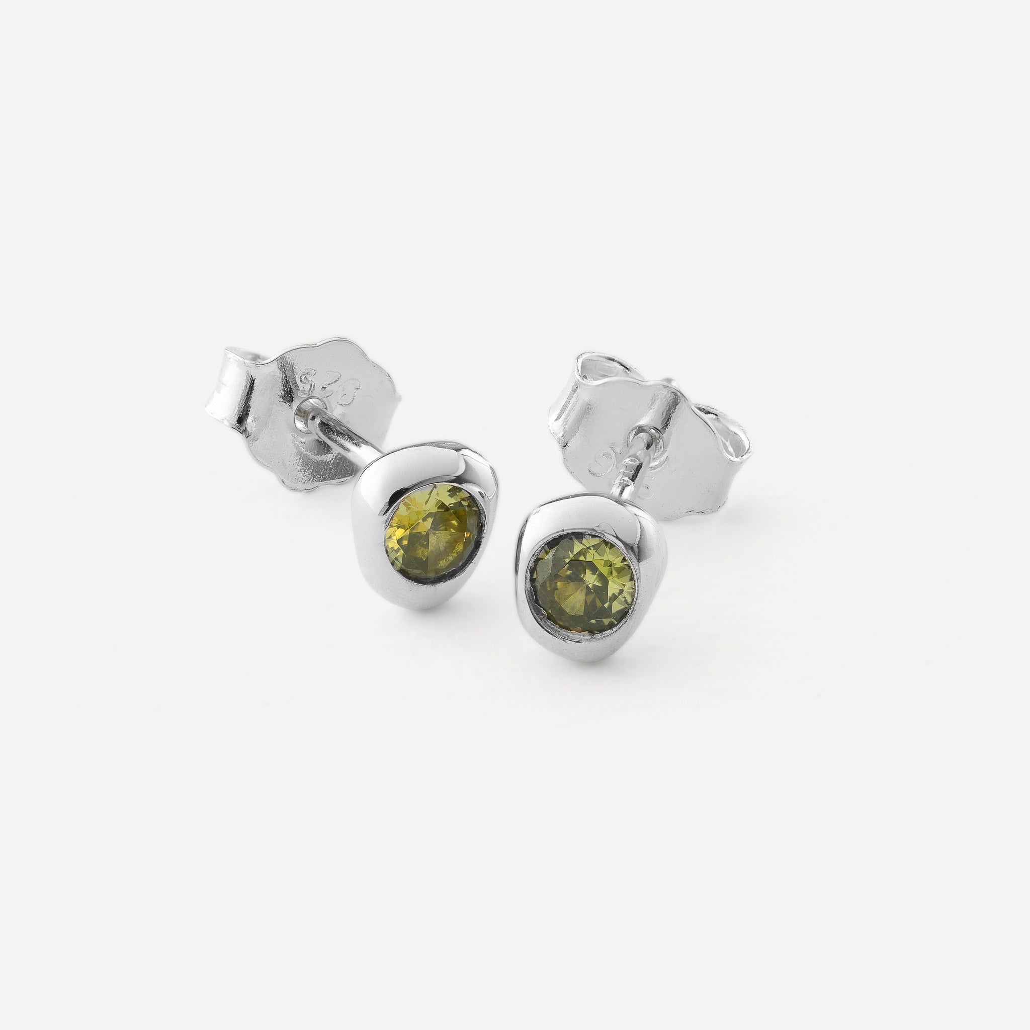 Mini Birthstone Studs