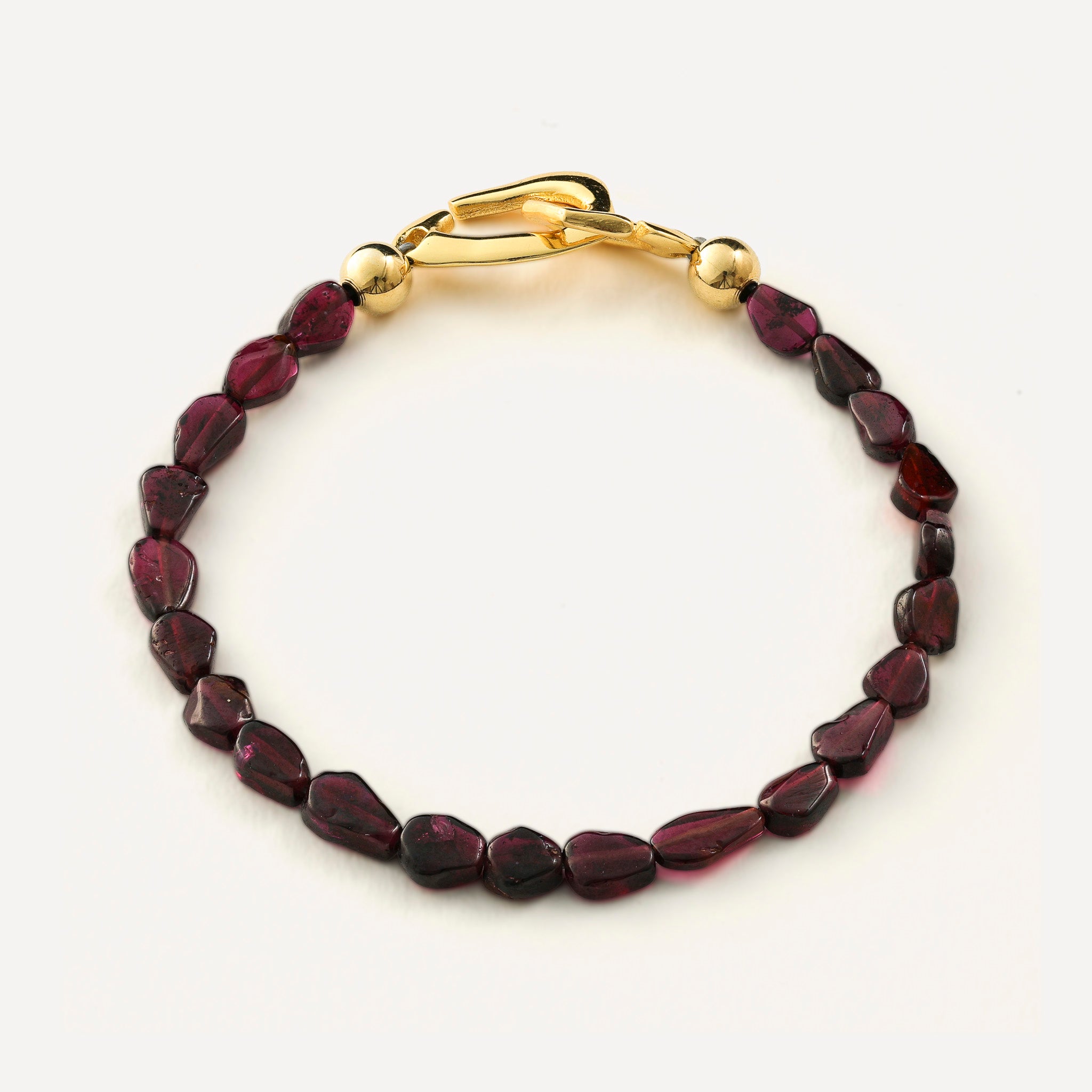 Garnet Gemstone Bracelet