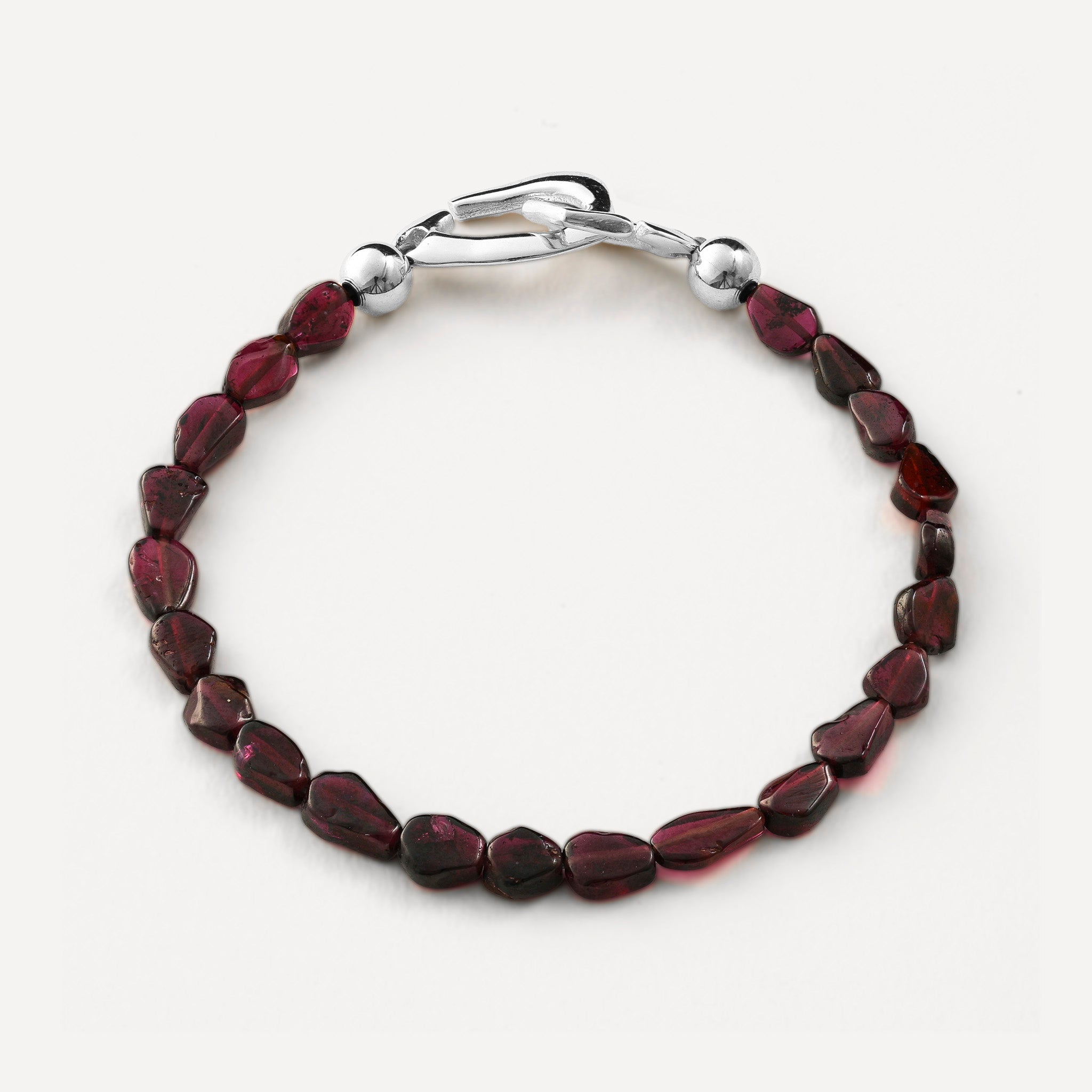Garnet Gemstone Bracelet