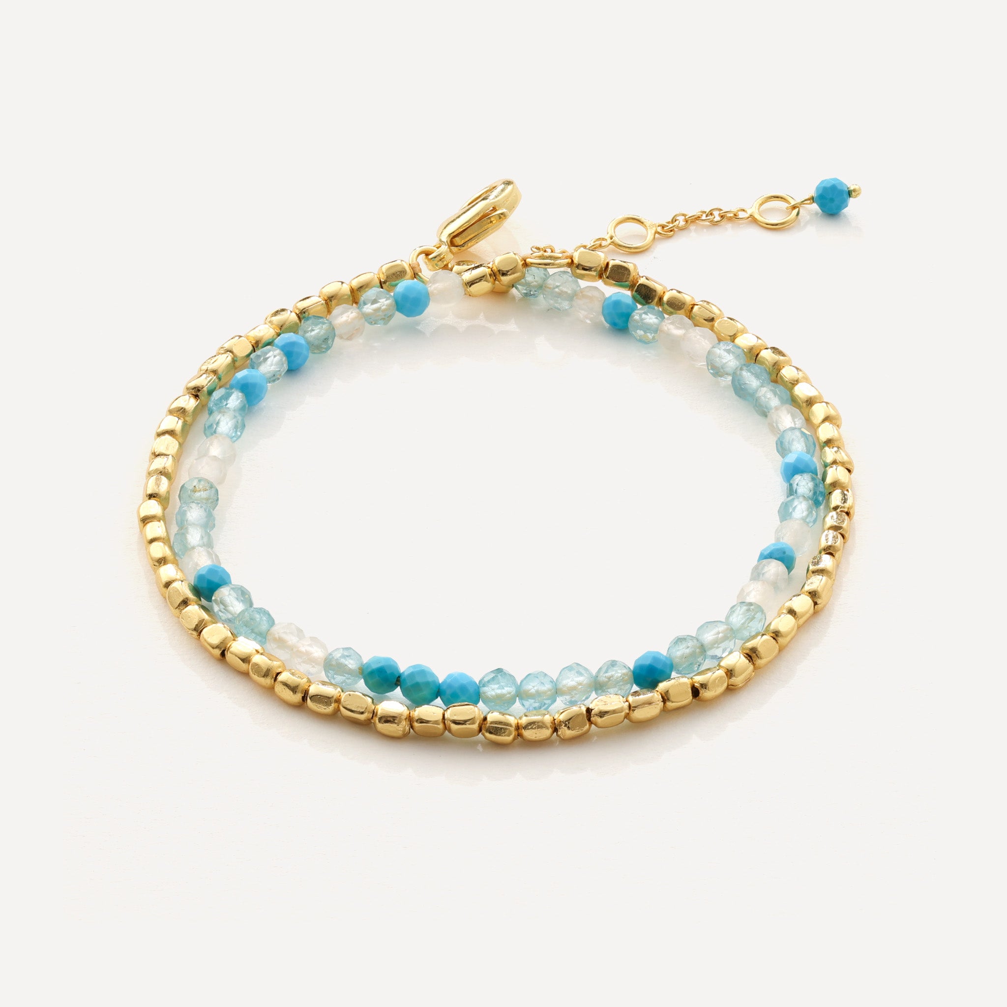 Brittas Bay Double Bracelet