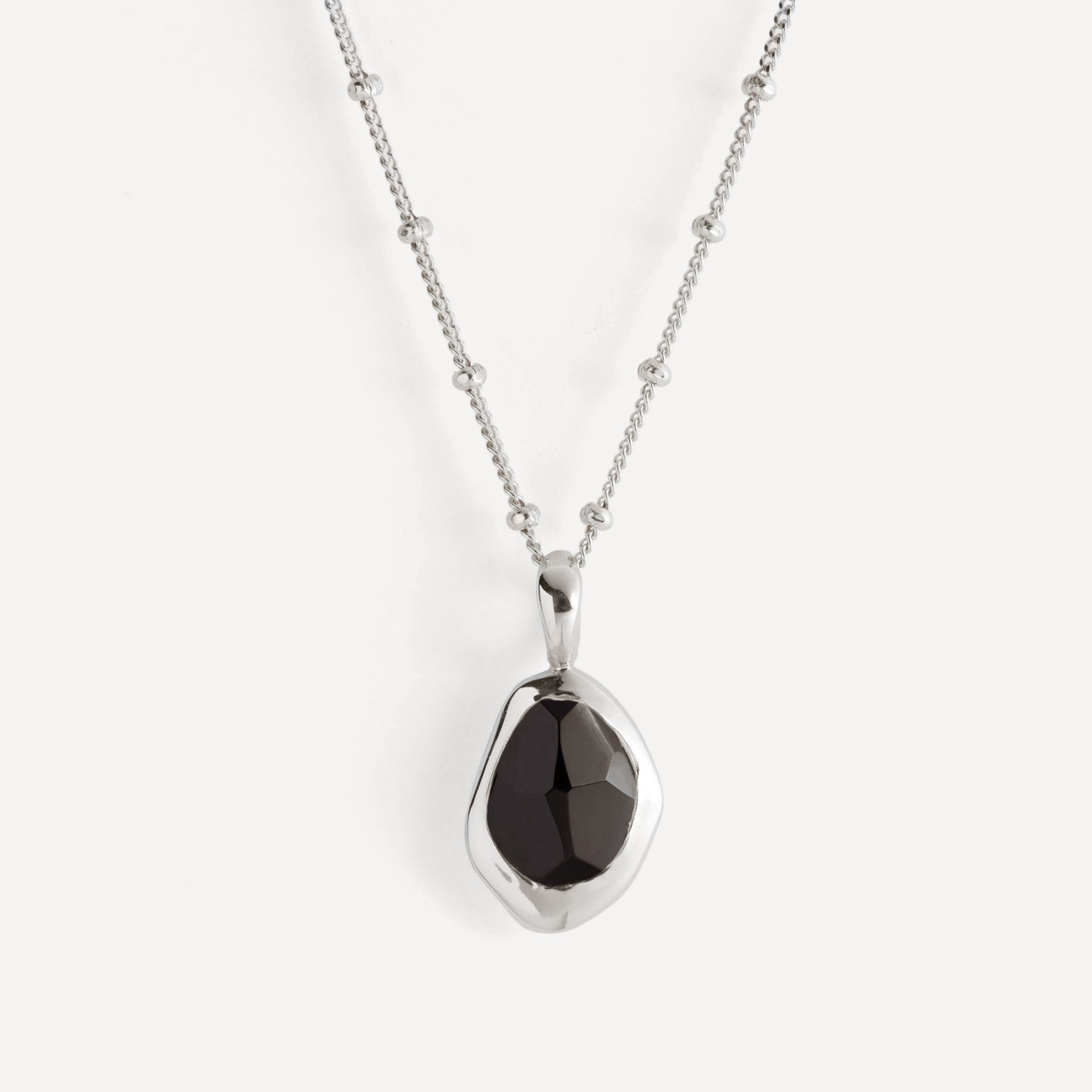Large Stepping Stone Pendant Necklace