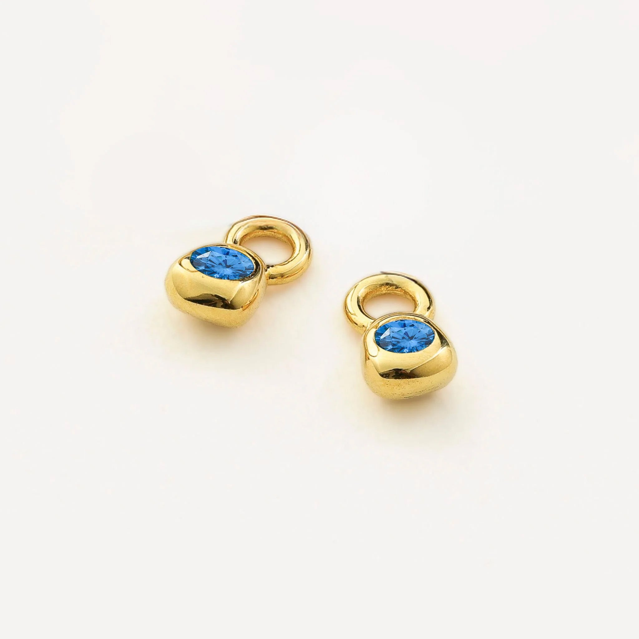 Mini Birthstone Huggie Charms