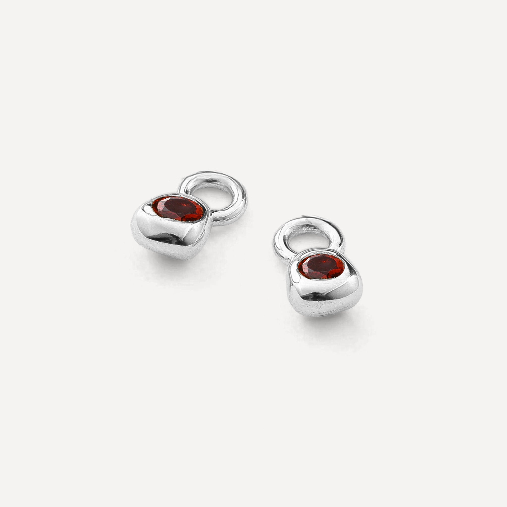 Mini Birthstone Huggie Charms