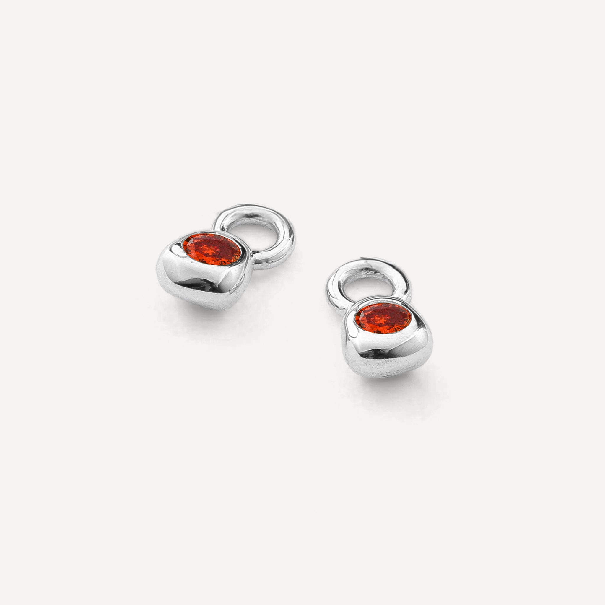 Mini Birthstone Huggie Charms
