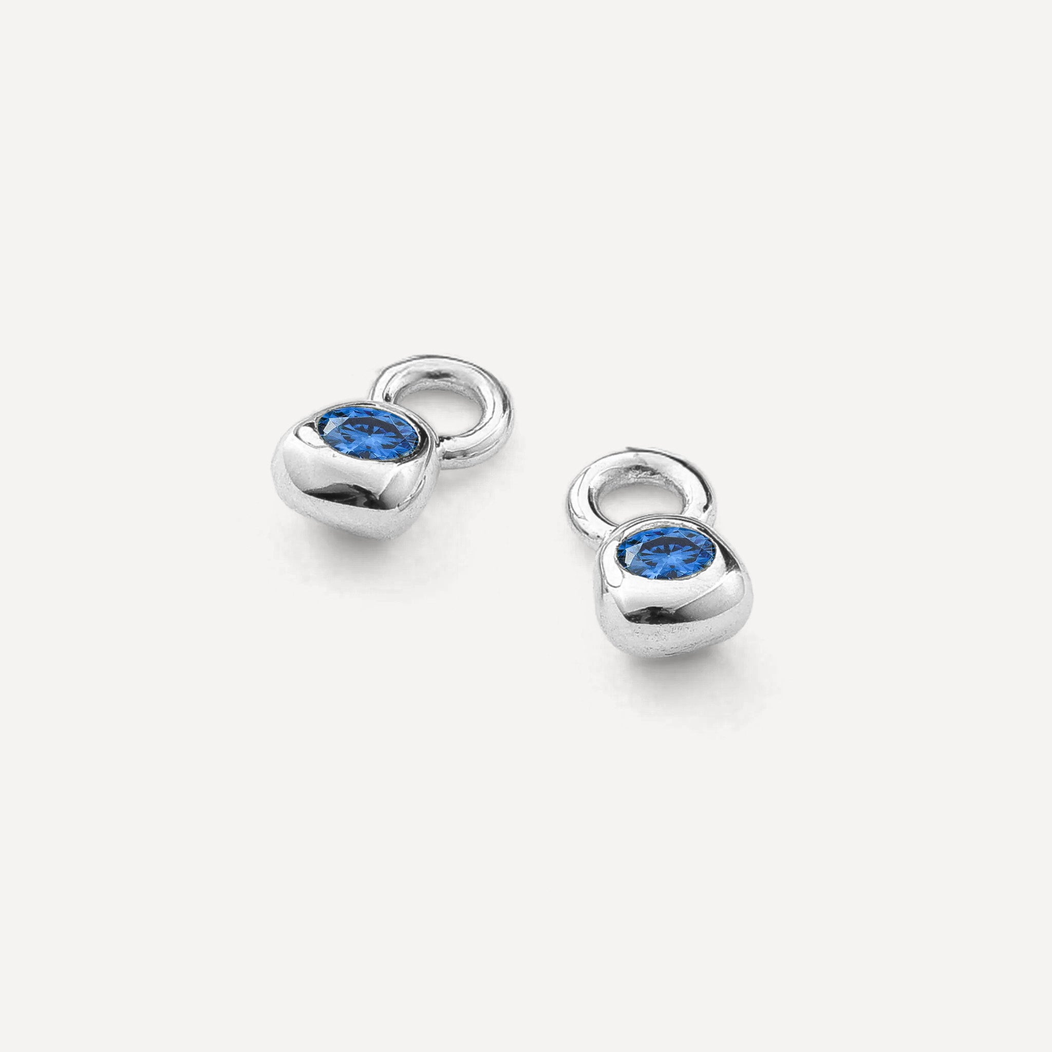 Mini Birthstone Huggie Charms