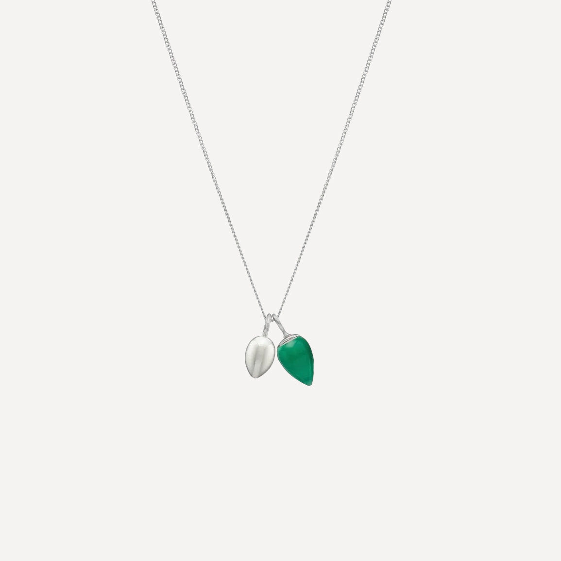 Relic Droplet Charm Necklace