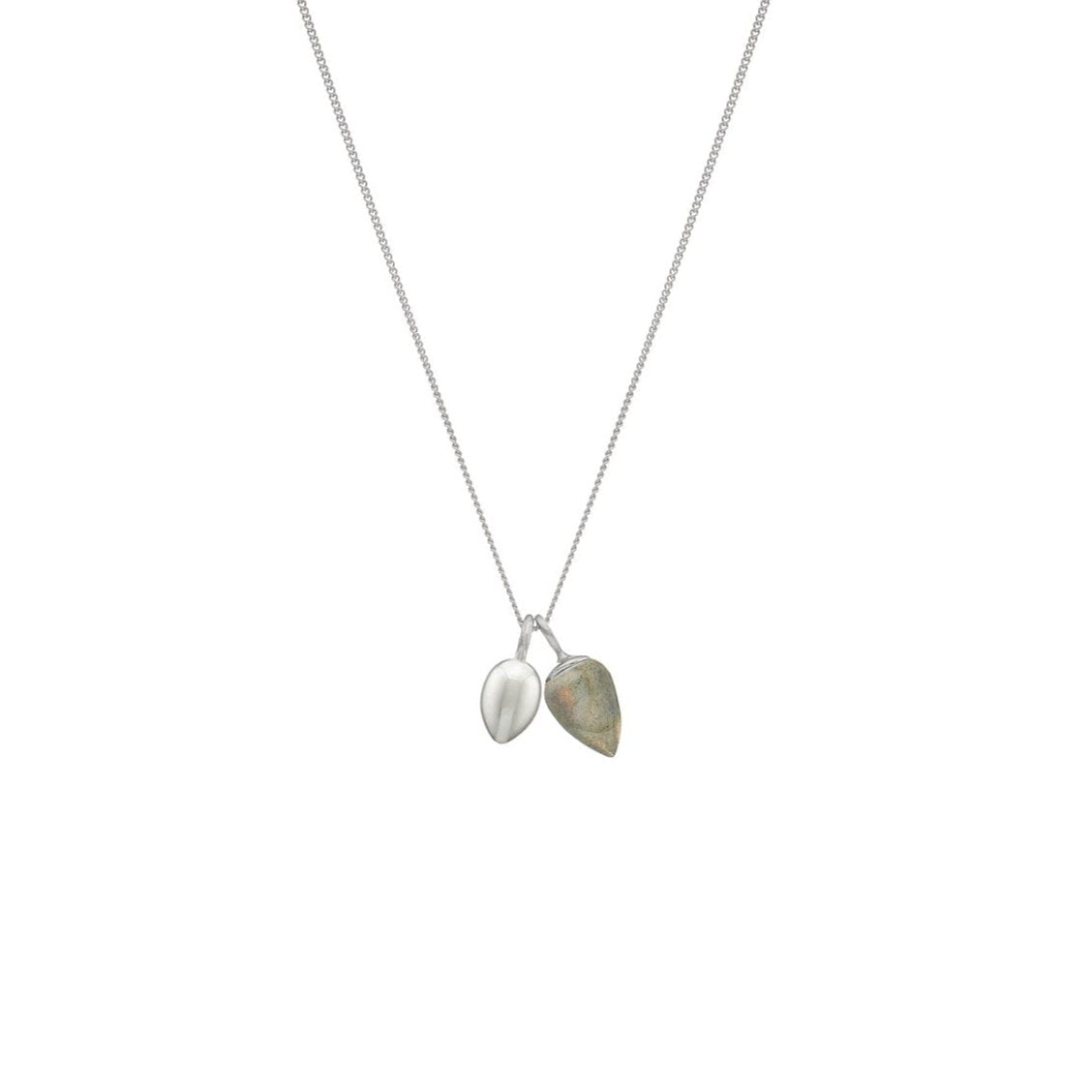Relic Droplet Charm Necklace
