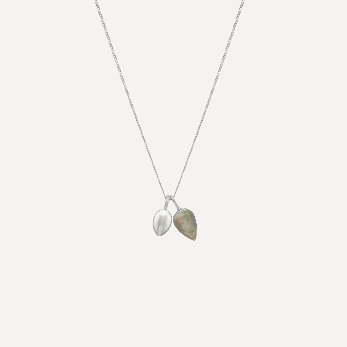 Relic Droplet Charm Necklace