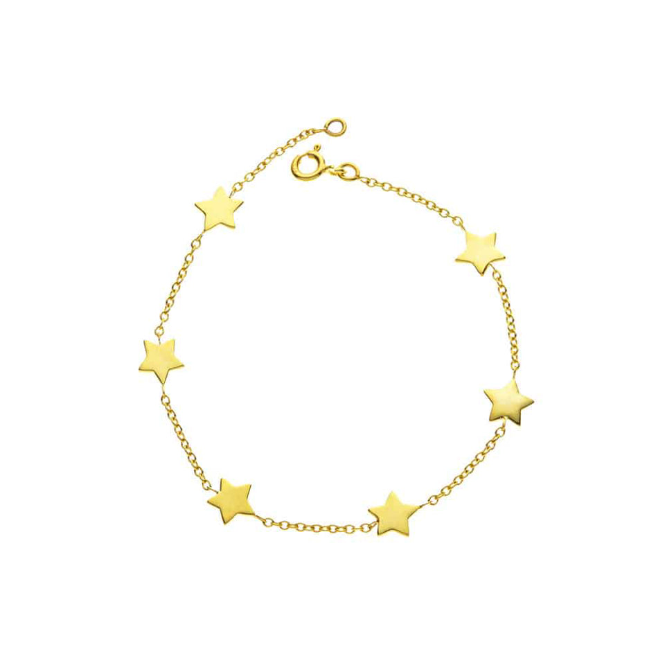 You Are My Shining Star Bracelet in 9ct gold