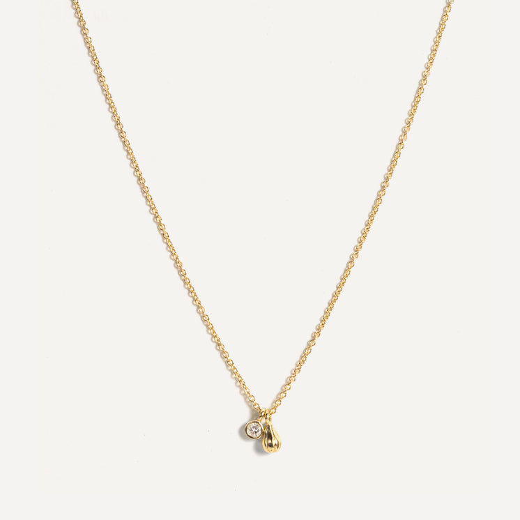 9ct diamond with Pod Charm