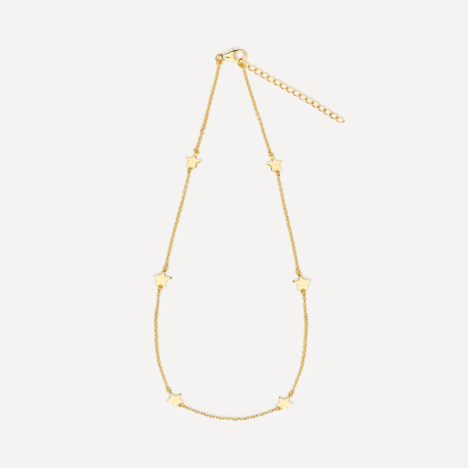 Gold Star Cluster Necklace SYM828PN01g €79 (1)