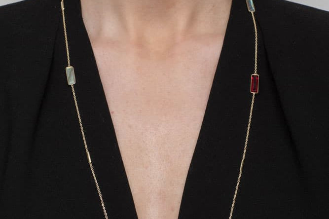 Garnet and Labradorite